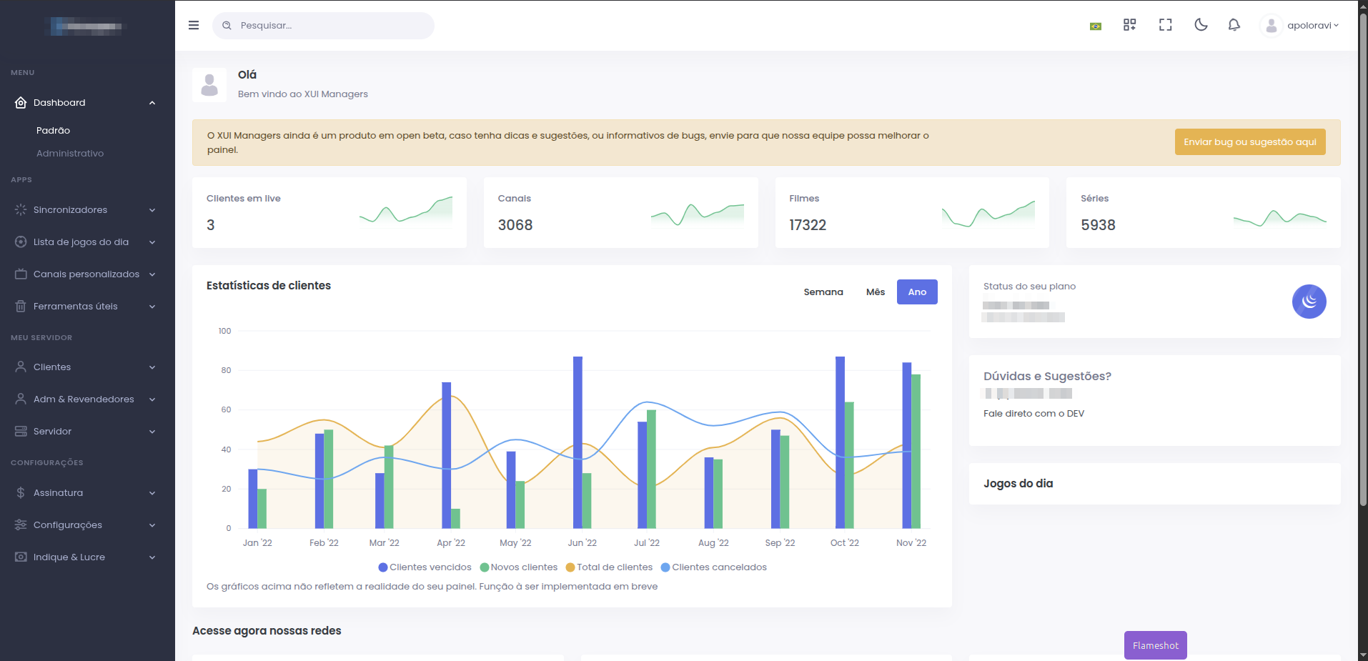 Gestor de conteúdo GoodPlay
